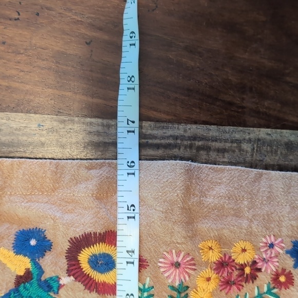 Umgee women's Tan Embroidered Mini Skirt - Picture 6 of 7